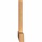 Ekena Millwork Portland Timber Gable Bracket, Western Red Cedar, 108"W x 31 1/2"H x 3 1/2"D x 5 1/2"F, 7/12 Pitch GBW108X31X0406POR00SWR - alternate 3